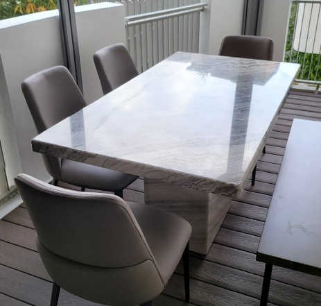 BALCONY MARBLE TABLE